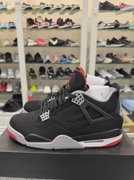 Air Jordan 4 Retro Black Red (2019) • Pre-Owned [9921] - view 5