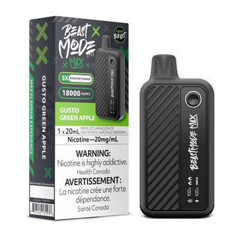 Flavour Beast Mode Max 18k - Gusto Green Apple