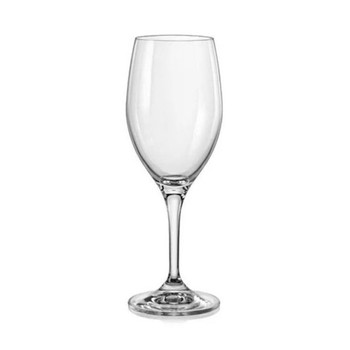 CRYSTALEX 'LINDA' RED WINE GLASS - SET OF 6 / 450ML
