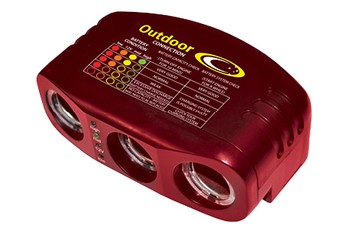 Outdoor Connection Triple 12V Power Outlet