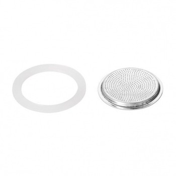 ESPRESSO SILICONE DISC AND FILTER - 9 CUP