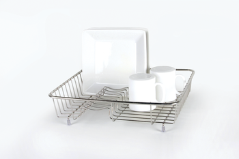 SMALL DISH DRAINER - STAINLESS STEEL