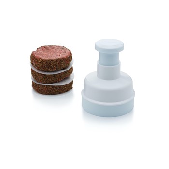 BURGER PRESS WITH 100 WAX DISCS