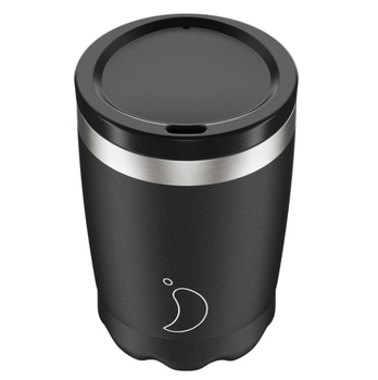 CHILLY'S 340ML MATT BLACK COFFEE CUP