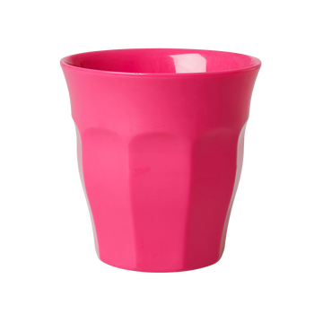 RICE MEDIUM MELAMINE CUP - FUSCHIA