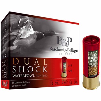 B&P Dual Shock 12g 2¾" 32gr #6 + #4