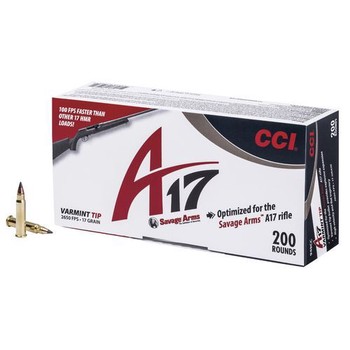 CCI A17 .17HMR  17gr Varmint Tip