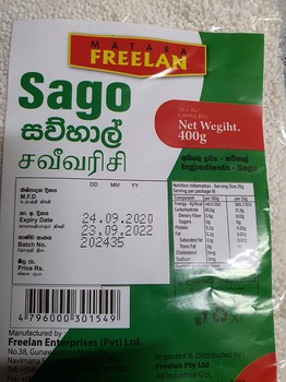Freelan Sago 400g