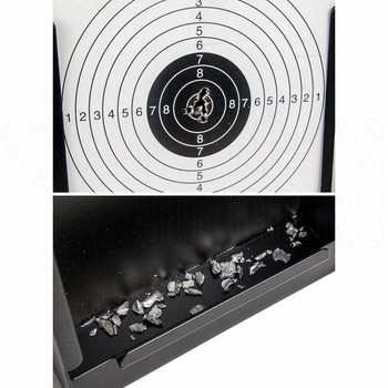 Fun Target Air Rifle Steel Target Holder & Pellet Trap