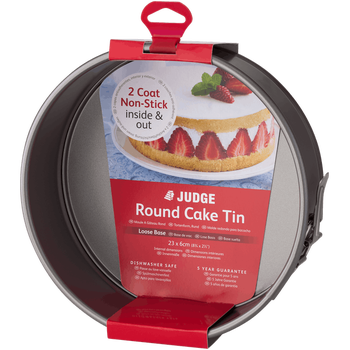 SPRINGFORM TIN 23CM 9" NON STICK - JUDGE
