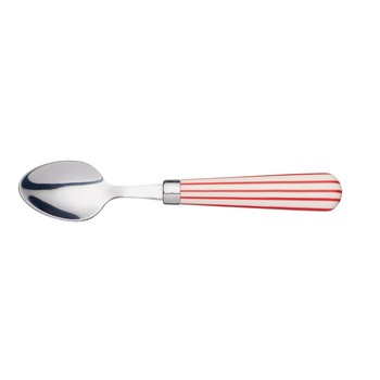 RED STRIPES TEASPOON