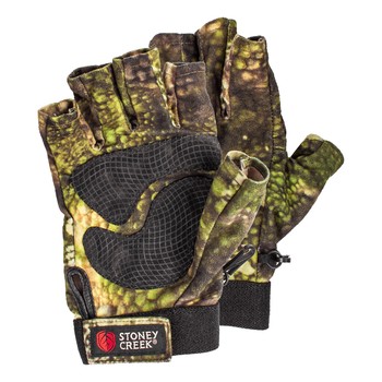 Stoney Creek Fingerless Gloves Tuatara Forest