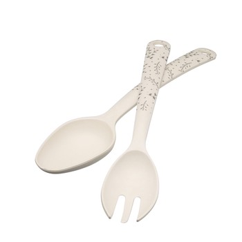NATURAL ELEMENTS BAMBOO FIBRE SALAD SERVER - 2 PIECE SET