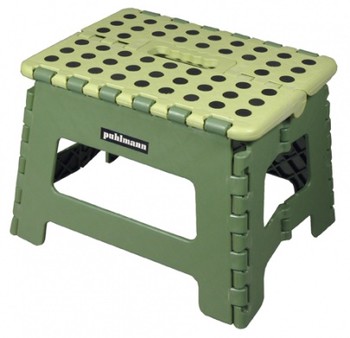 SHORT FOLDING STOOL - GREEN