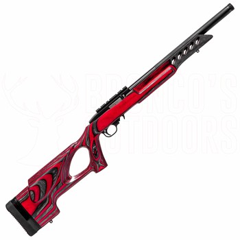 Ruger 10/22 Target Lite Black Red laminate