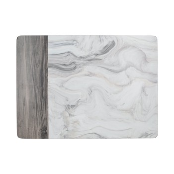 MARBLE RECTANGULAR PLACEMATS - SET OF 6