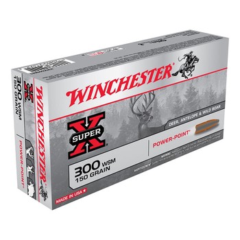 Winchester Super X 300 WSM 150gr Power Point