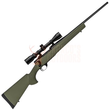 Howa Model 1500 Blued Threaded 20" Green 7mm-08 Rifle + GamePro 3-9x40 Scope