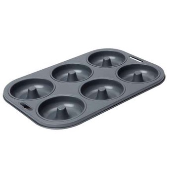 NON STICK 6 CUP DOUGHNUT TRAY