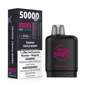 Level X Flavour Beast G2 Ultra 50K Pod - Trippin' Triple Berry (10mg)