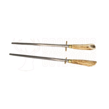 B K Knives 2 Piece Set 4.5"  Antler Handle