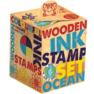 HOM Wooden Stamp Set-Ocean  220037