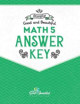 TGTB Math 5 Answer Key