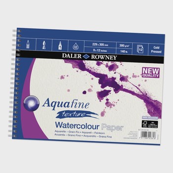 Daler Rowney Aquafine Spiral Pad 12 X 9 - 405660061 (D)
