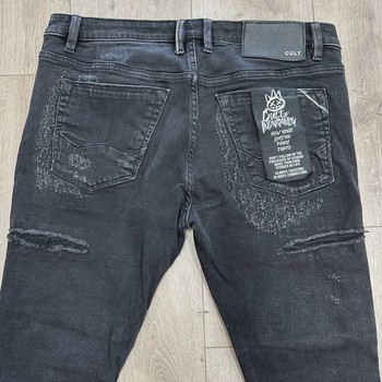 Cult of Individual Jeans Black Skinny • Pre-Owned [7914] - view 6