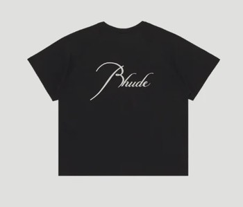 Rhude Classique Raglan T-Shirt Black • Brand New [1432] - view 2
