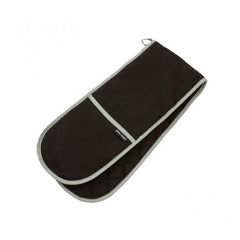 BASIC DOUBLE OVEN GLOVE - BLACK
