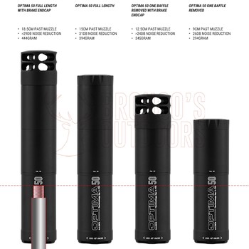 A-TEC Optima 50 6.5mm A-Lock Suppressor