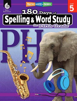 180 days of Spelling and Word Study 5th grade