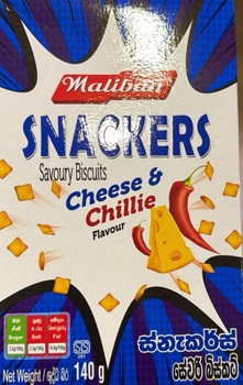 Maliban Snackers Cheese Chilli 140g