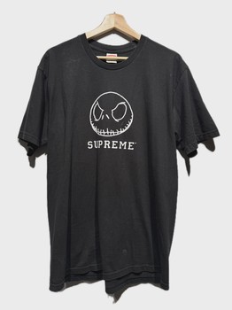 Supreme Skeleton Tee Black size Large • Pre-Owned [2699] - photo 1
