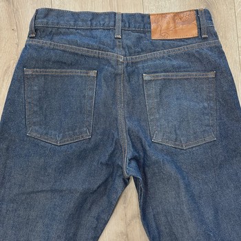 Naked & Famous Denim Easy Guy Natural Indigo Selvedge Jeans  • Pre-Owned [2136] - view 2