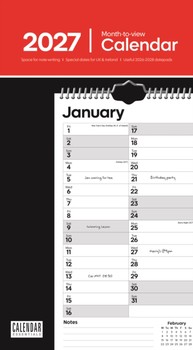 Otter House - Essential MTV Stubby Slim Calendar 2027 - 270254