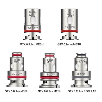Vaporesso GTX Coils (5 pack)