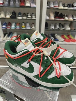 Nike Dunk Low Off-White Pine Green • Pre-Owned [4805] - view 6
