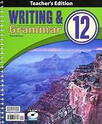Used BJU Writing & Grammar 12 TE (3rd ed)
