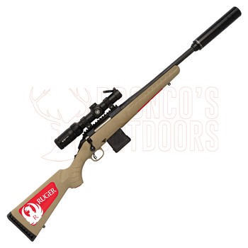 Ruger American Ranch 300 Blackout + Vortex Strike Eagle 1-6x24 Scope & Sonic Suppressor