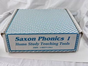 Saxon Phonics 1 Home Study Teaching Tools Kit