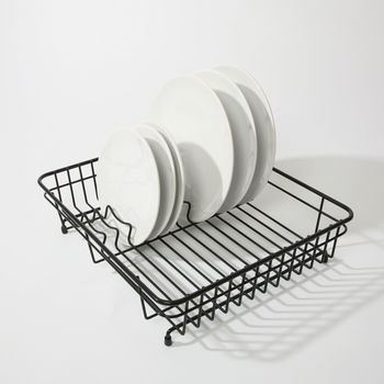 MEDIUM DISH DRAINER - BLACK
