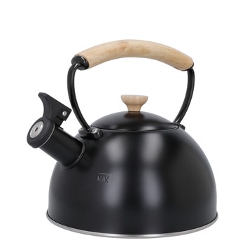 LA CAFETIERE STOVE TOP HOB KETTLE - BLACK