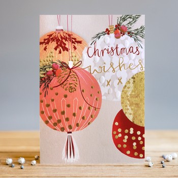 Louise Tiler - Christmas Wishes  Baubles - CAA08