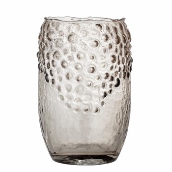 Vaas brown glass - emalia