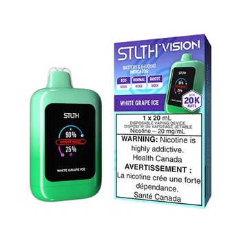 STLTH Vision Disposable White Grape Ice