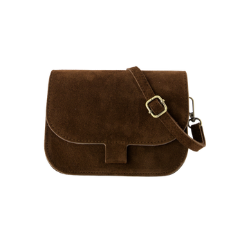 Flora Suede · Dark brown