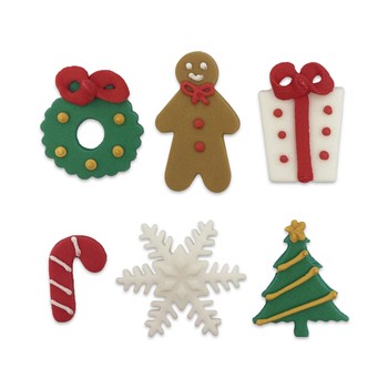 GINGERBREAD HOUSE SUGARCRAFT TOPPERS