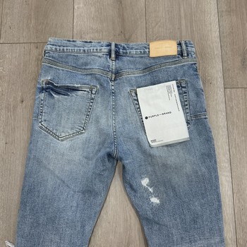Purple Brand Light Indigo Vintage Jeans Light Blue • Pre-Owned [4761] - view 5
